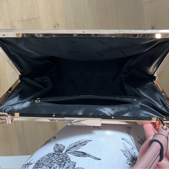 Dune London structured clasp purse - Picture 7 of 8
